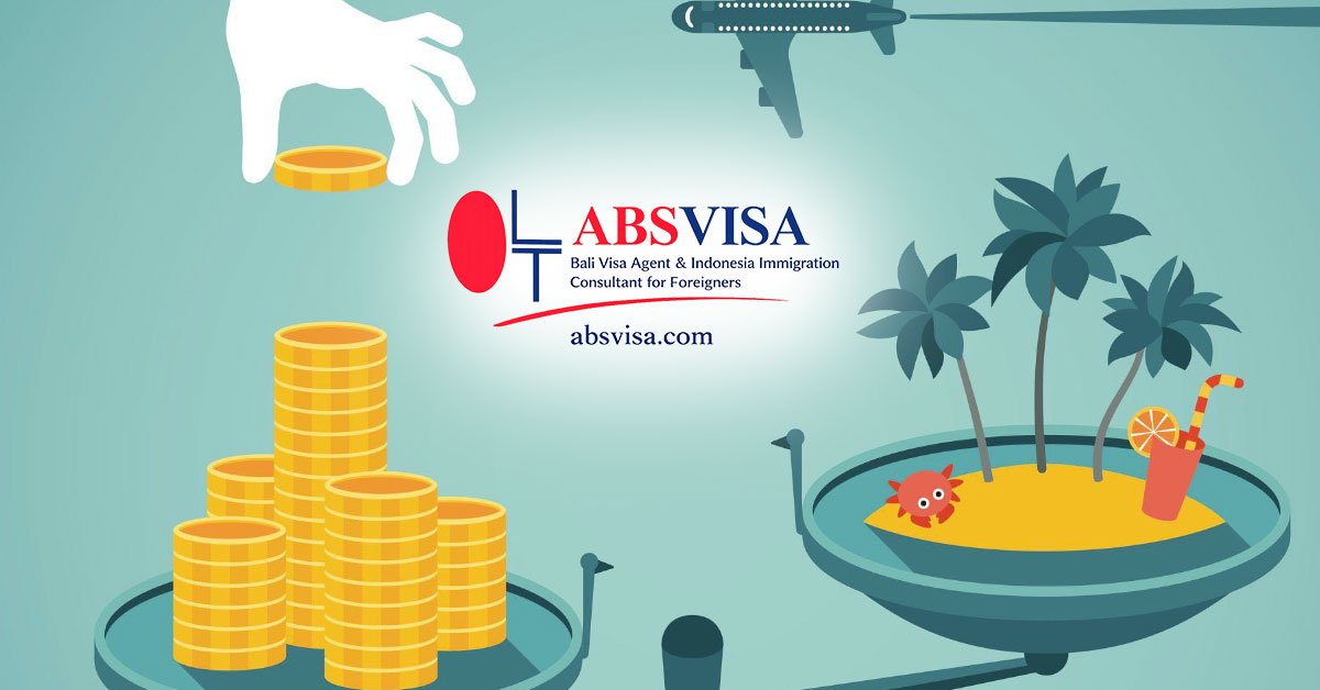 Cost comparison of using a visa agent versus DIY Bali visa process for foreigners