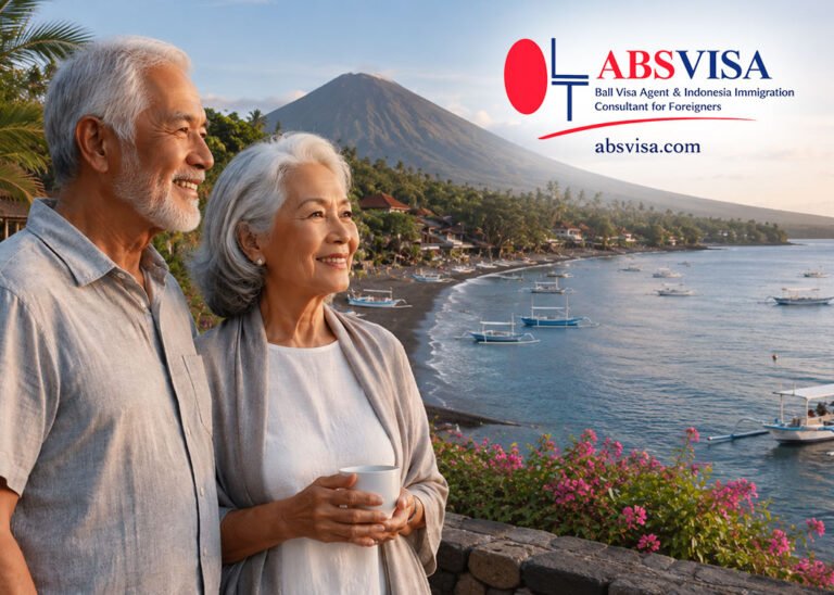Indonesia E33E Silver Hair Visa